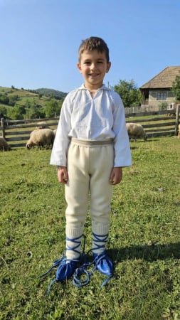 Pantaloni - Itari / Pantaloni Crem  Grosi
