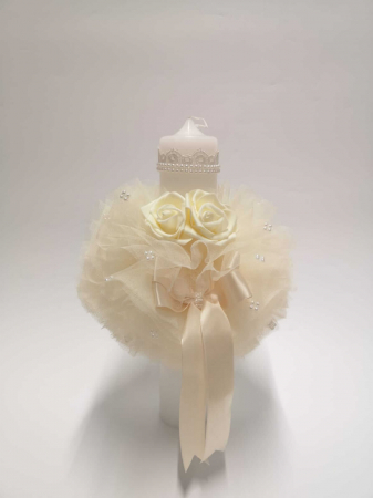 Свещи - Lumanare Botez – Crem 2