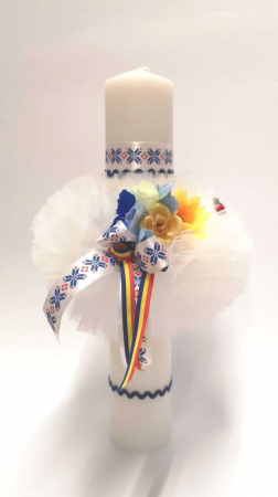 Lumanari - Lumanare Botez – Lucrata Manual Model XXI