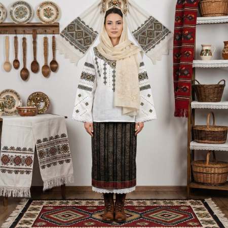 Marame brodate - Marama Traditionala Brodata 15