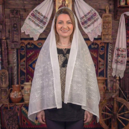 Marame brodate - Marama traditionala Anastasia