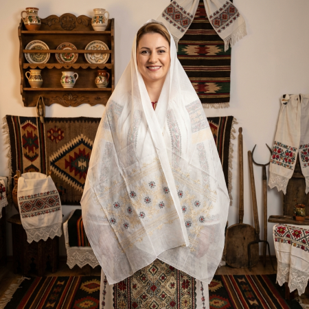 Marame brodate - Marama traditionala Ilinca
