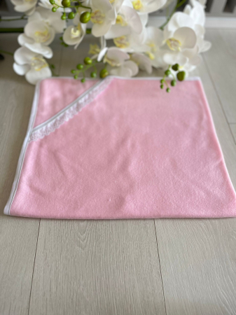 Accesorii botez - Pled polar uni patrat