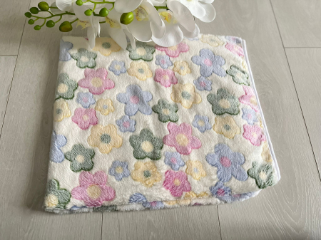 Accesorii botez - Pled cocolino imprimat mare