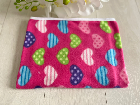 Accesorii botez - Pled polar uni patrat