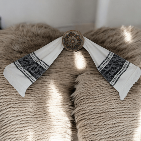 Home & Deco - Prosop tesut traditional cu dungi 2