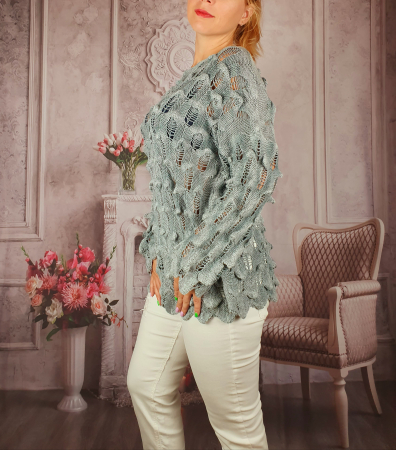 Pulover dama tricotat 3D - Sorana 2 [2]