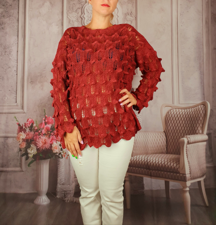Pulover dama tricotat 3D - Sorana 7 [1]
