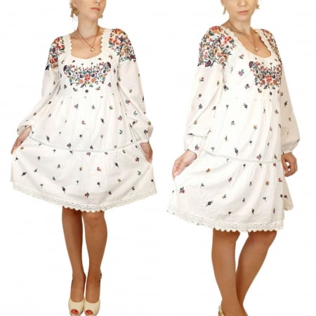 Рокли с бродерия - Rochie traditionala - Maximiliana