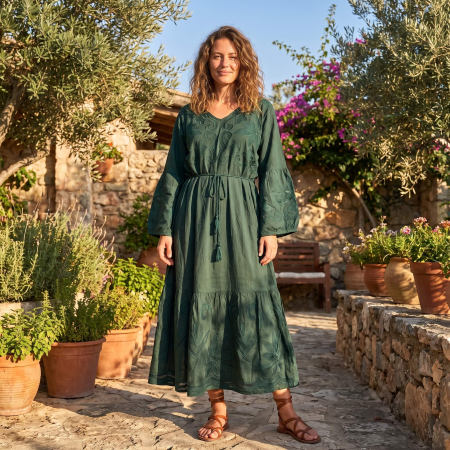 Rochii traditionale - Rochie cu broderie Ligia 2