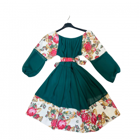 Rochii Elegante - Rochie cu motive florale eleganta Teuta 5