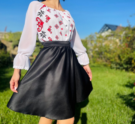 Rochie cu motive florale eleganta Natalia [1]