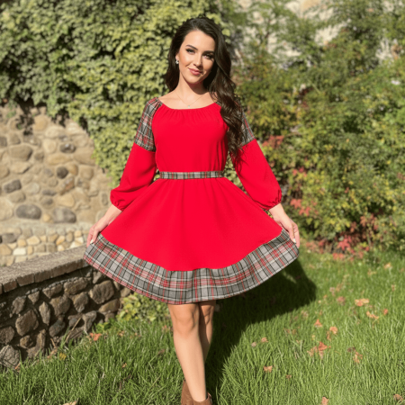 Rochii Elegante - Rochie Dama British Style 3