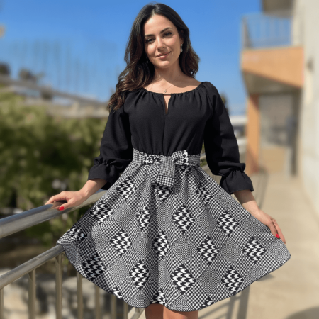 Rochii Elegante - Rochie Dama British Style 5