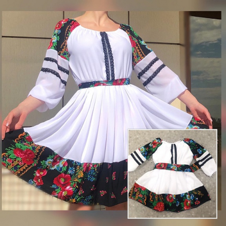 Елегантни рокли - Rochie Traditionala Antonia 2