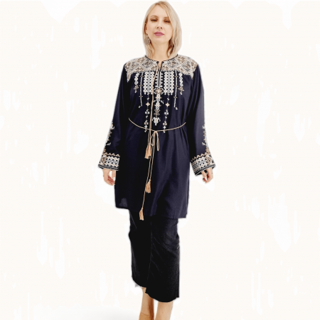 Рокли с бродерия - Rochie Dama cu Broderie Darya