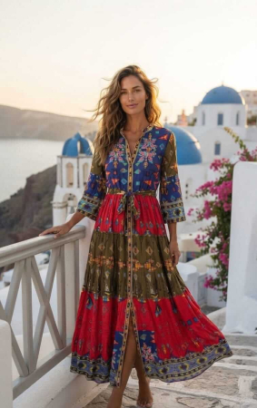 Rochii Elegante - Rochie Dama Maxi Voal Subtire cu ciucuri 4