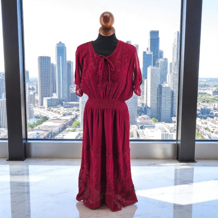 Дамска макси рокля с тънък воал Шарона 2 [2]