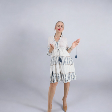 Rochie cu fir lame Lea [1]