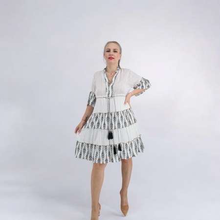 Rochie cu fir lame Lea [1]