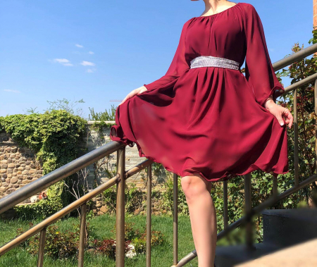Rochii Elegante - Rochie eleganta din voal Mioara