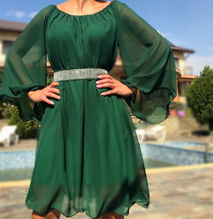 Rochii Elegante - Rochie eleganta din voal Mioara