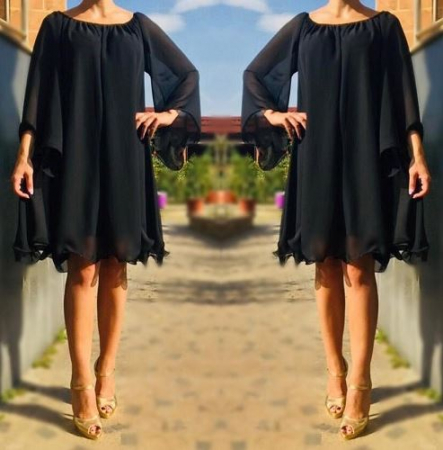 Rochie eleganta din voal Mioara [4]