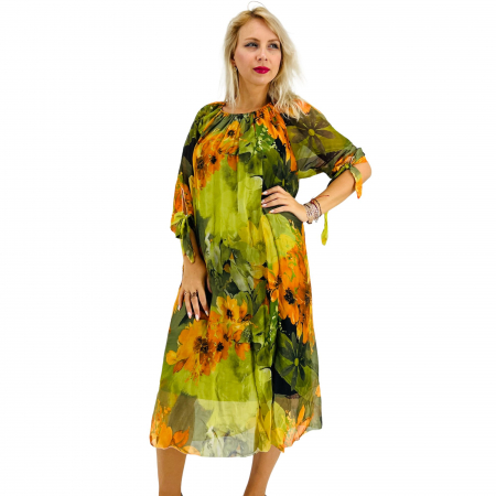 Rochie dreapta din matase Mariana 3 [2]