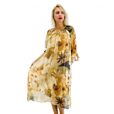Rochie dreapta din matase Mariana 6 [1]