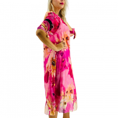 Rochie dreapta din matase Mariana 7 [4]