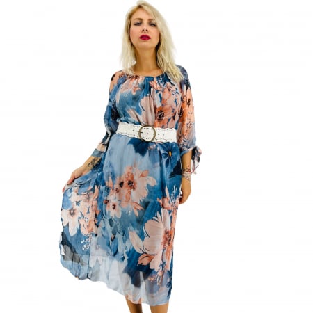 Rochie dreapta din matase Mariana 8 [4]