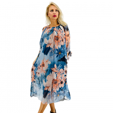 Rochie dreapta din matase Mariana 8 [5]