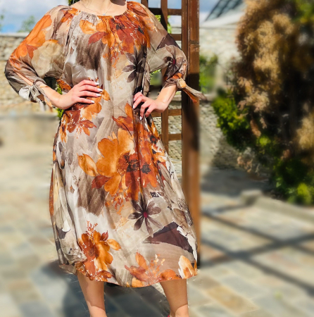 Rochie dreapta din matase Mariana 2 [4]