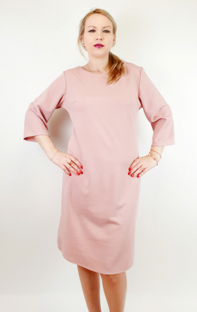 Rochie dreapta roz - Ioana [2]