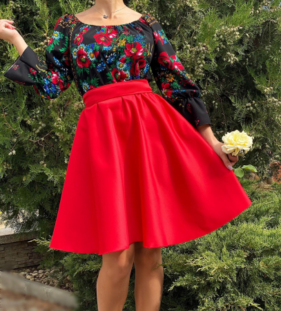 Rochii Elegante - Rochie eleganta Bujori 2