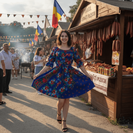 Елегантни рокли - Елегантна рокля Пиони 3