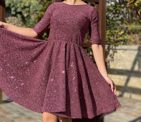 Елегантни рокли - Rochie eleganta Craciunita