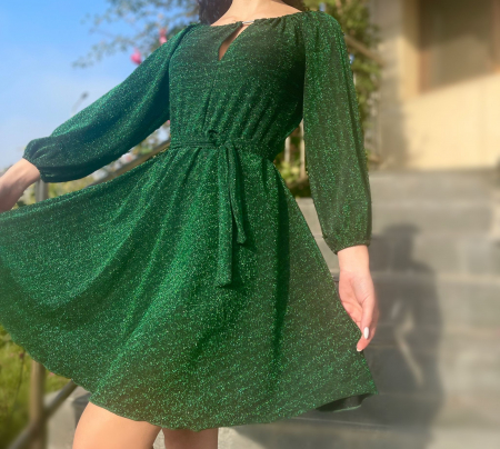 Елегантни рокли - Rochie eleganta Craciunita