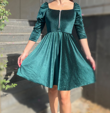 Rochie eleganta din catifea Ecaterina [2]