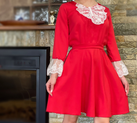 Rochie eleganta din barbie Caterine [2]