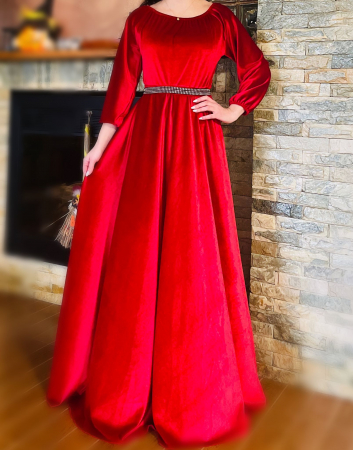 Rochie eleganta din catifea Cati 3 [1]