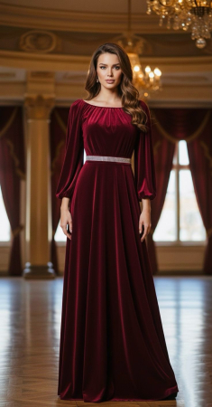 Rochie eleganta din catifea Cati 6 [1]