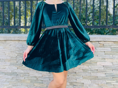Rochie eleganta din catifea Cati [2]
