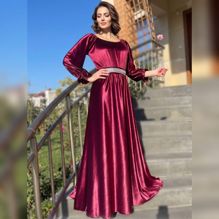 Rochii Elegante - Rochie eleganta din catifea Cati 6