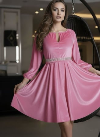 Femei - Rochie eleganta din catifea Cati 9