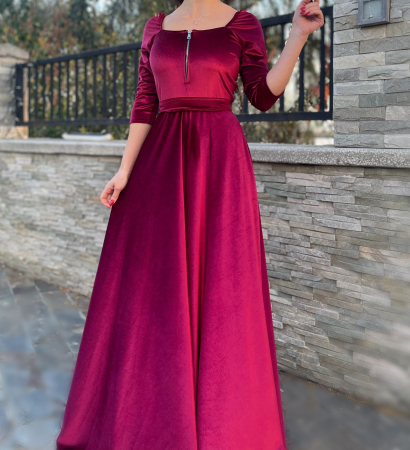 Rochie eleganta din catifea Ecaterina 2 [1]