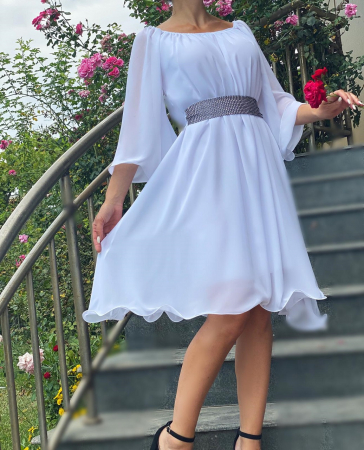 Rochii Elegante - Rochie eleganta din voal Mioara