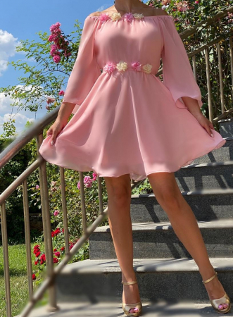 Rochie eleganta din voal Mioara 4 [2]