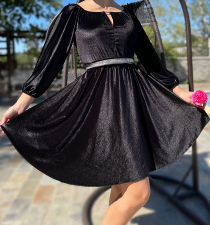 Rochie eleganta din catifea Cati [1]