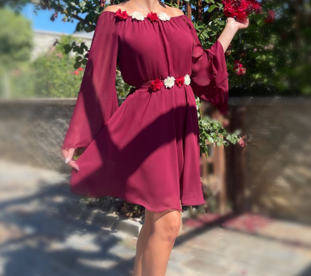 Rochie eleganta din voal Mioara 4 [4]